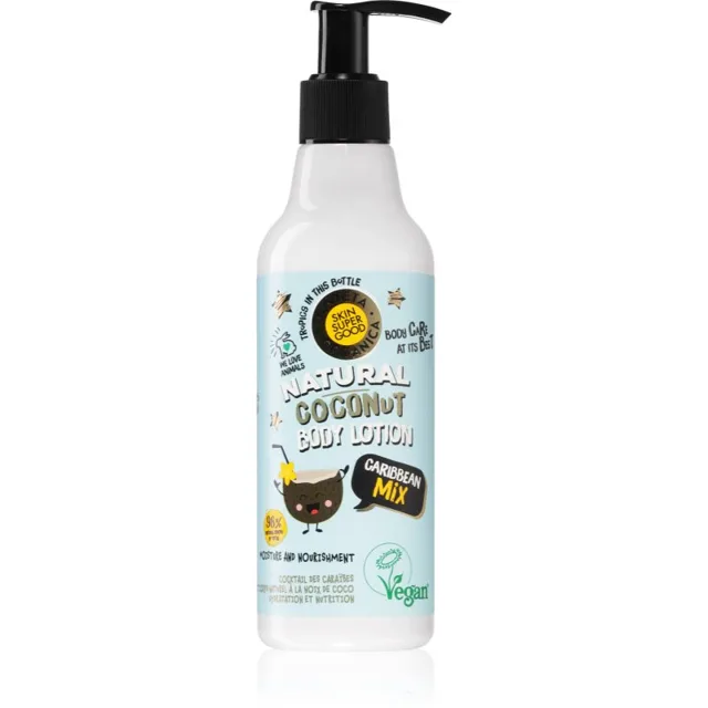 Organic Shop Skin Super Good Caribbean Mix vyživující hydratační tělové mléko 250 ml