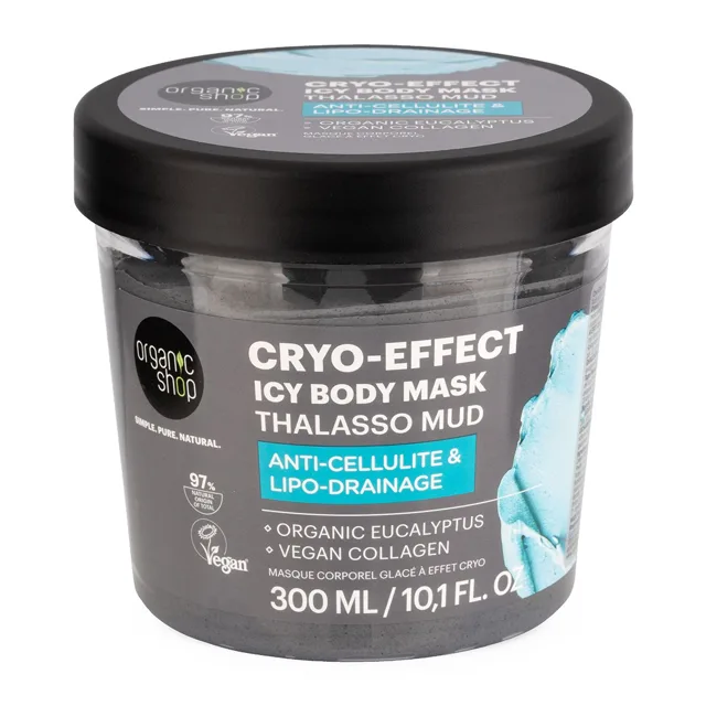 Organic Shop Thalasso Bahenní chladivá tělová maska 300 ml