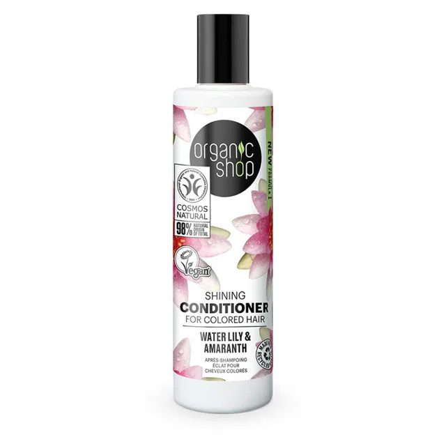 ORGANIC SHOP Vlasový kondicionér Organické bambucké máslo a lilie 280 ml
