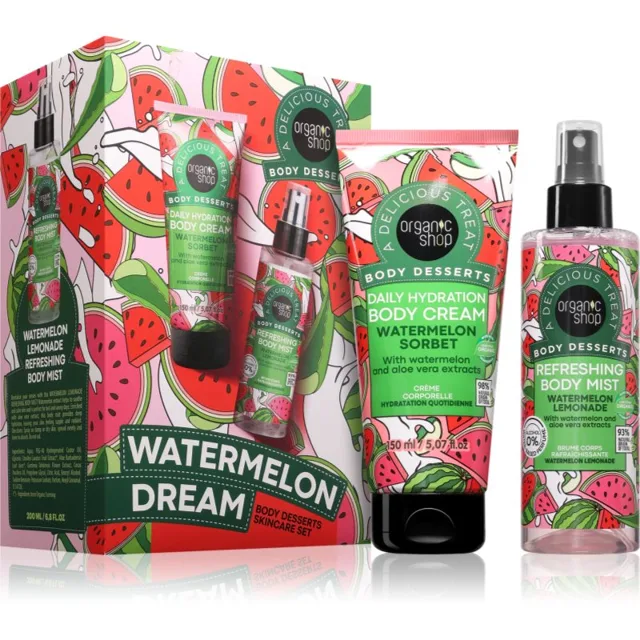Organic Shop Watermelon Dream Body Desserts Skincare Set dárková sada na tělo