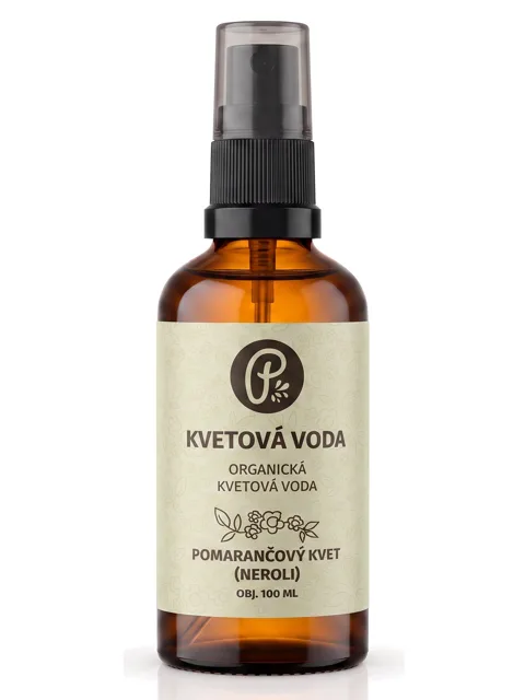 Organická květinová voda Pomerančový květ (Neroli) 100ml
