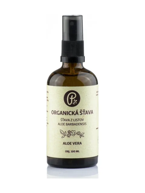 Organická šťáva Aloe Vera 100 ml