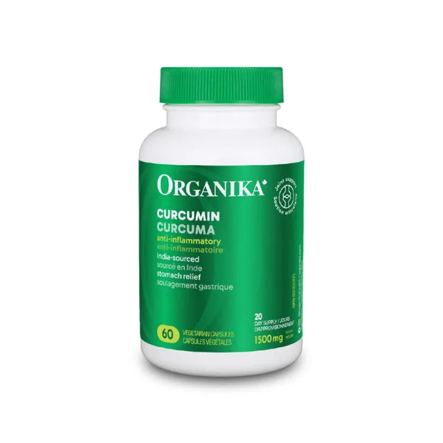 Organika Kurkumin 500 mg, 60 kapslí