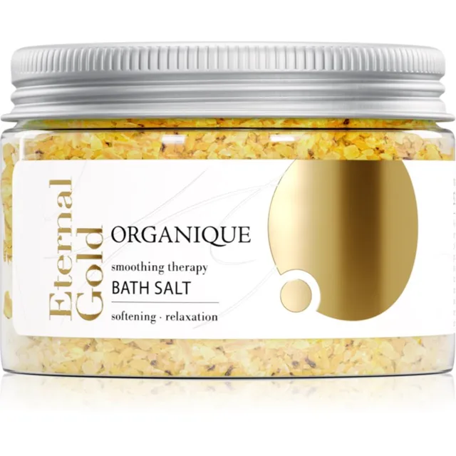 Organique Eternal Gold Smoothing Therapy relaxační sůl do koupele 600 g
