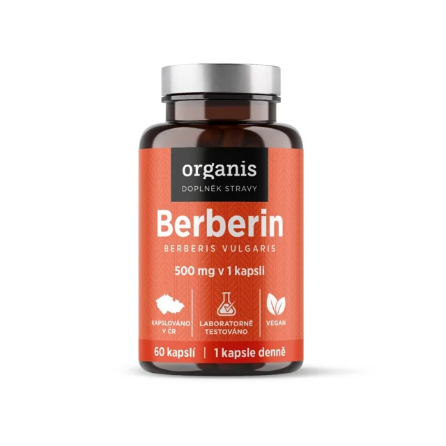 Organis Berberin 60 kapslí
