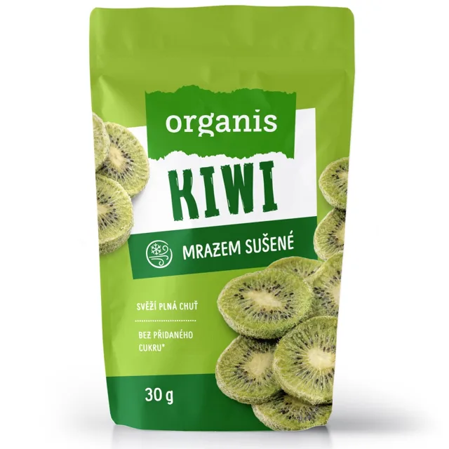 Organis Kiwi sušené mrazem 30 g