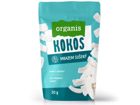 Organis kokos sušený mrazem 30 g