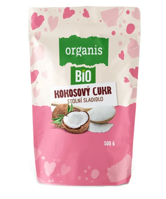 Organis Kokosový cukr stolní BIO 500 g