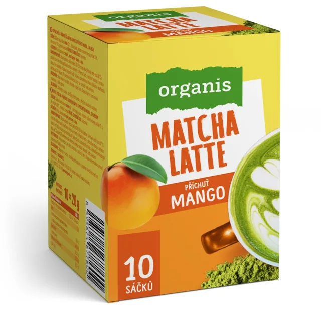 Organis Matcha Latte mango 10x20 g