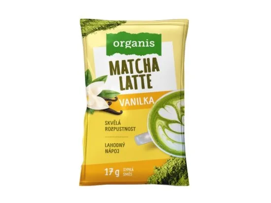 Organis Matcha Latte vanilka 17 g