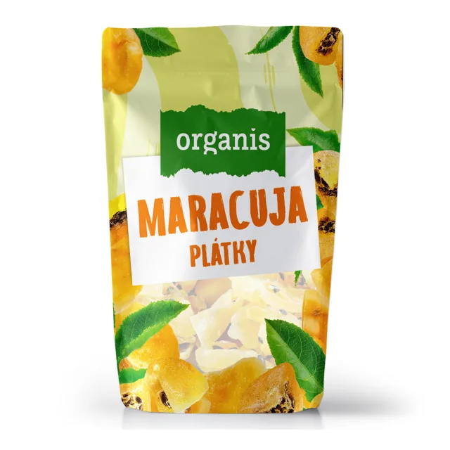 Organis Sušená maracuja plátky 250 g