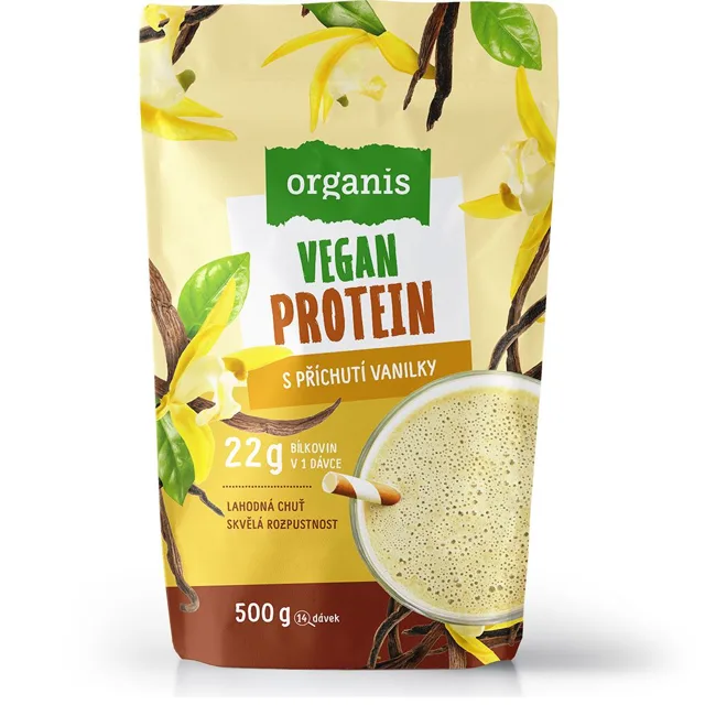 Organis Vegan Protein vanilka 500 g