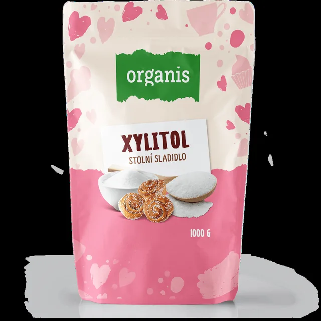 ORGANIS Xylitol cukr z břízy 1000 g