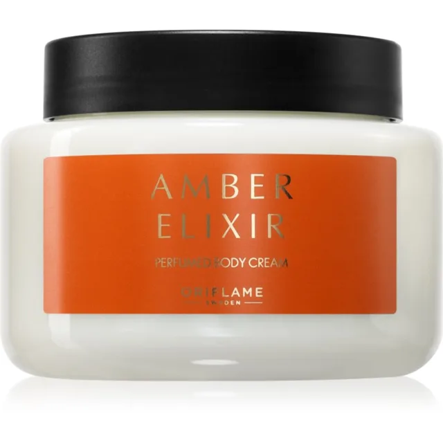 Oriflame Amber Elixir tělový krém s parfemací pro ženy 250 ml
