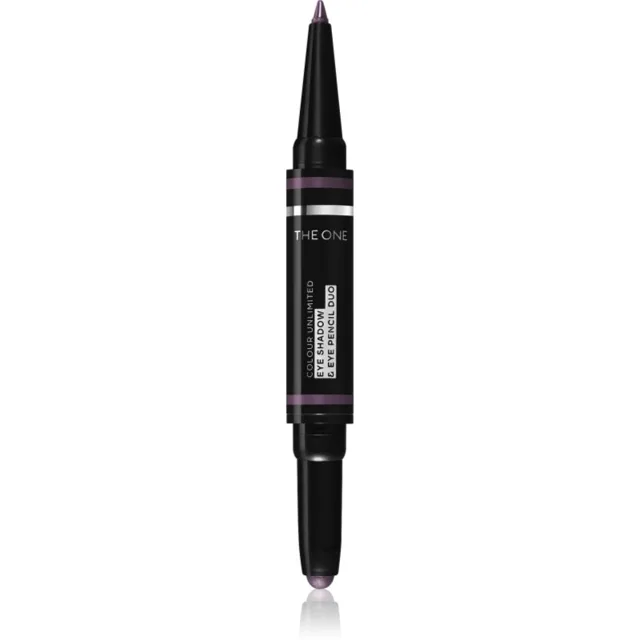 Oriflame The One Colour Unlimited oční stíny a tužka na oči 2 v 1 odstín Frosted Purple 1,2 g