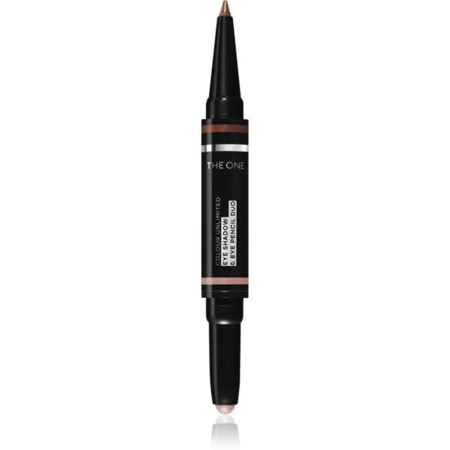 Oriflame The One Colour Unlimited oční stíny a tužka na oči 2 v 1 odstín Sandy Bronze 1.2 g