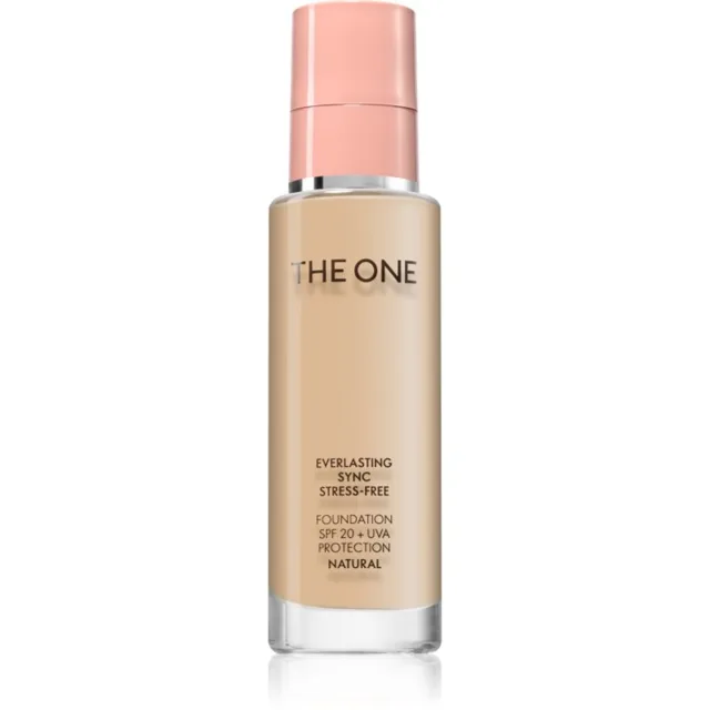 Oriflame The One Everlasting Sync Stress-Free dlouhotrvající make-up SPF 20 odstín Light Beige 30 ml