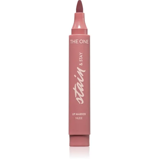 Oriflame The One Stain & Stay dlouhotrvající rtěnka ve fixu odstín Nude 2.5 g