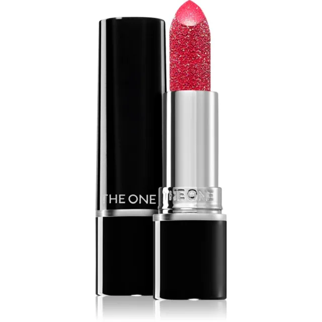 Oriflame The One Ultimate Glitter krémová rtěnka pro třpytivý lesk odstín The Red Gem 3.1 g