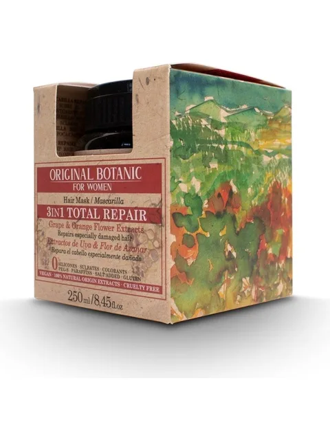 ORIGINAL BOTANIC Kompletní regenerační veganská maska na vlasy 250 ml