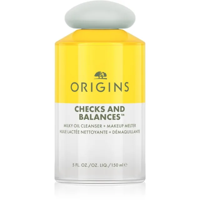 Origins Checks and Balances™ Milky Oil Cleanser + Makeup Melter čisticí a odličovací olej 150 ml