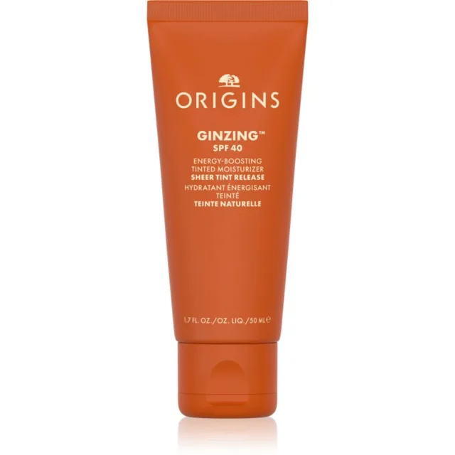 Origins GinZing™ Energy-Boosting Tinted Moisturizer denní krém s revitalizačním účinkem SPF 40 odstín 2 50 ml