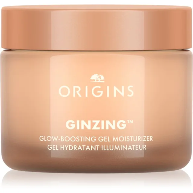 Origins GinZing™ Glow-Boosting Gel Moisturizer hydratační gelový krém pro rozjasnění pleti odstín Bronze Glow 50 ml
