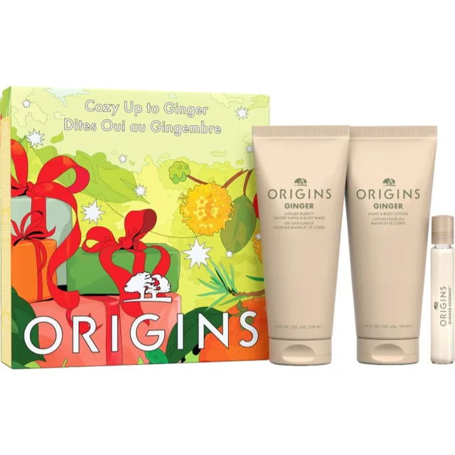 Origins Holiday Cozy Lip to Ginger Set dárková sada unisex