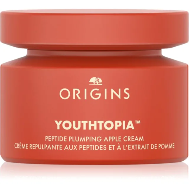 Origins Youthtopia™ Peptide Plumping Apple Cream hydratační a zjemňující krém pro obnovu kožní bariéry 50 ml