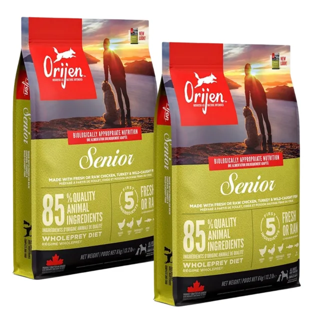 ORIJEN Senior Dog 2x6 kg krmivo pro starší psy