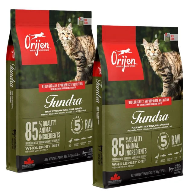 ORIJEN Tundra Cat 2x5.4 kg krmivo pro kočky