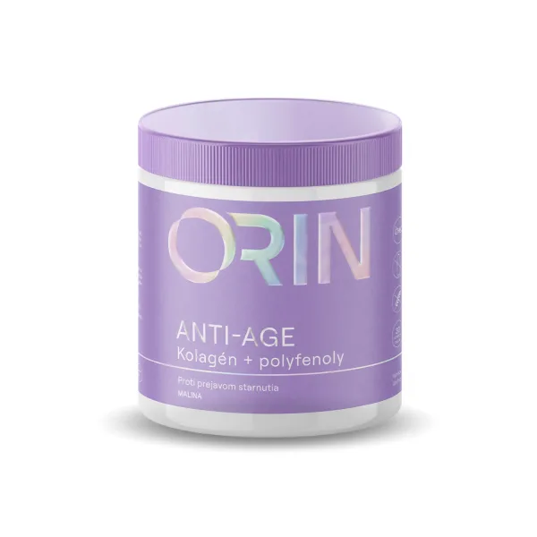 ORIN ANTI-AGE kolagen s polyfenoly, Příchuť: Malina