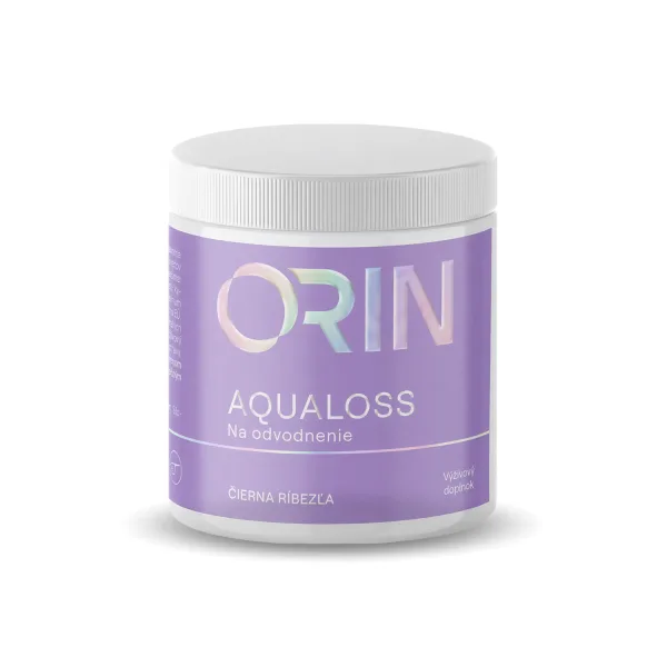ORIN AQUALOSS pro odvodnění, Příchuť: Černý rybíz
