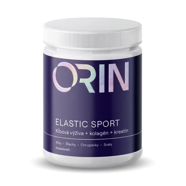 ORIN ELASTIC SPORT kolagen pro sportovce, Příchuť: Pomeranč