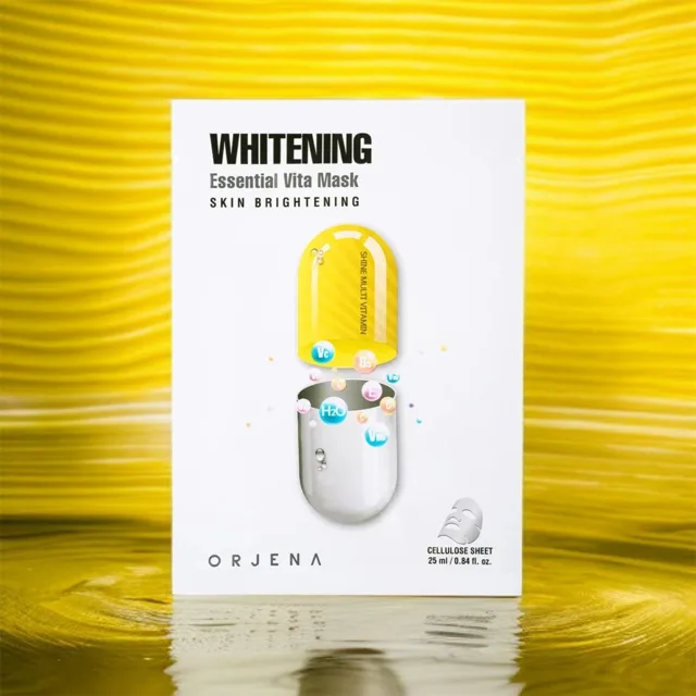 ORJENA - Brightening Essential Vita Mask - Rozjasňující pleťová maska - 25 ml