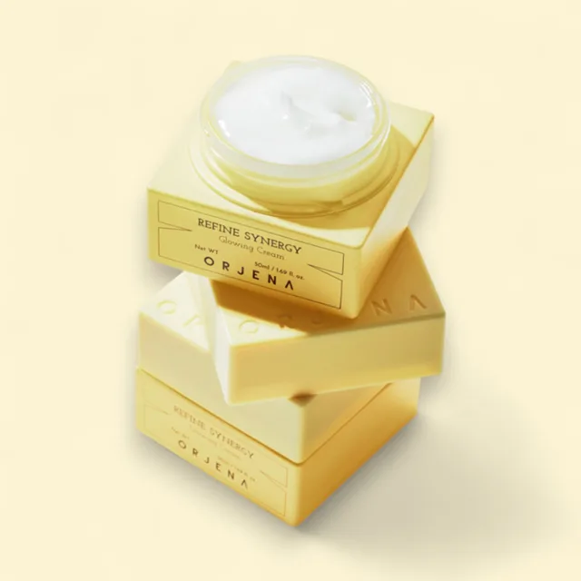ORJENA - Refine Synergy Glowing Cream - Zjemňující, rozjasňující krém - 50 ml