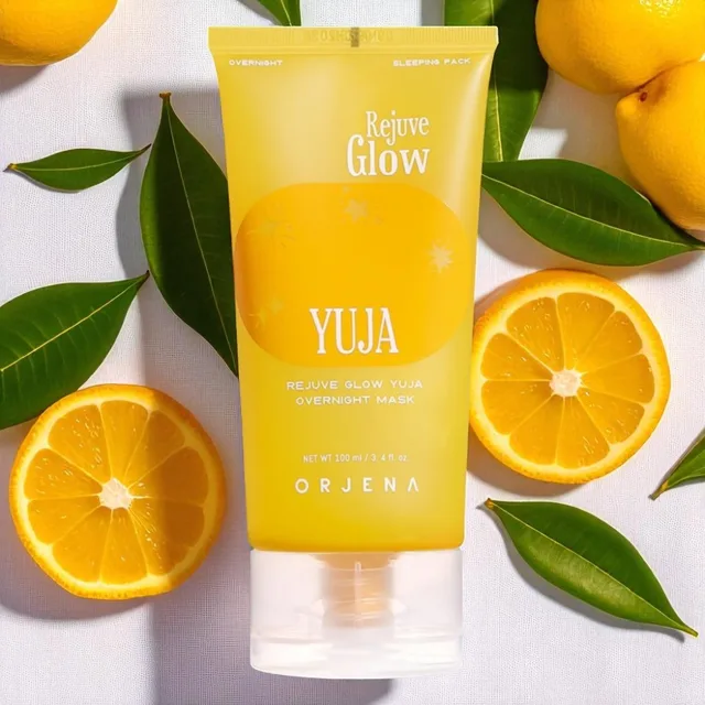 ORJENA - Rejuve Glow Yuja Overnight Mask - Osvěžující, rozjasňující, noční maska - 100 ml