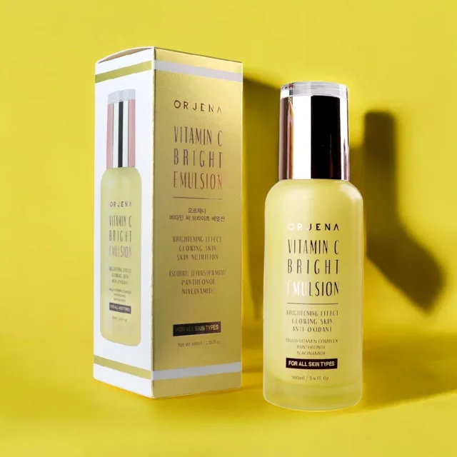 ORJENA - Vitamin C Bright Emulsion - Rozjasňující a anti-aging emulze s vitaminem C - 100 ml