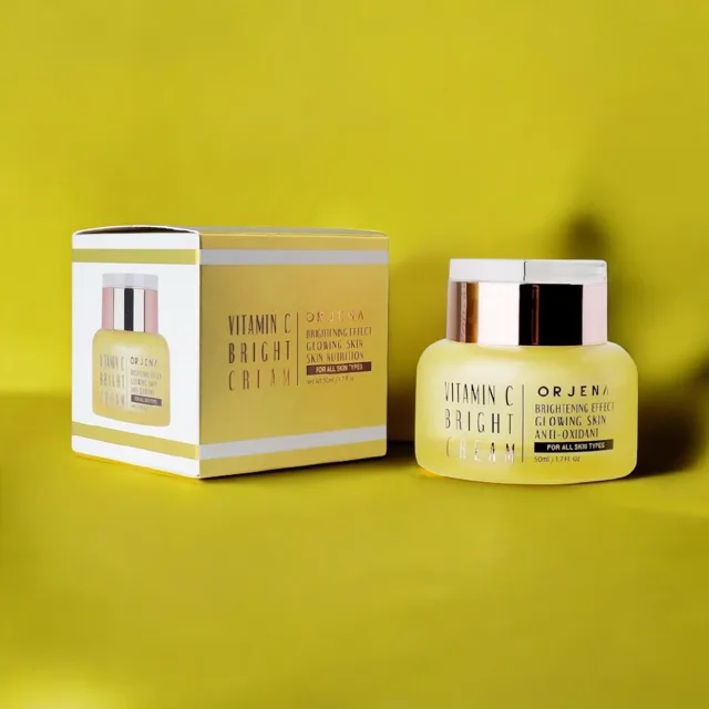 ORJENA - Vitamin C Bright Facial Cream - Rozjasňující a anti-aging krém s vitaminem C - 50 ml