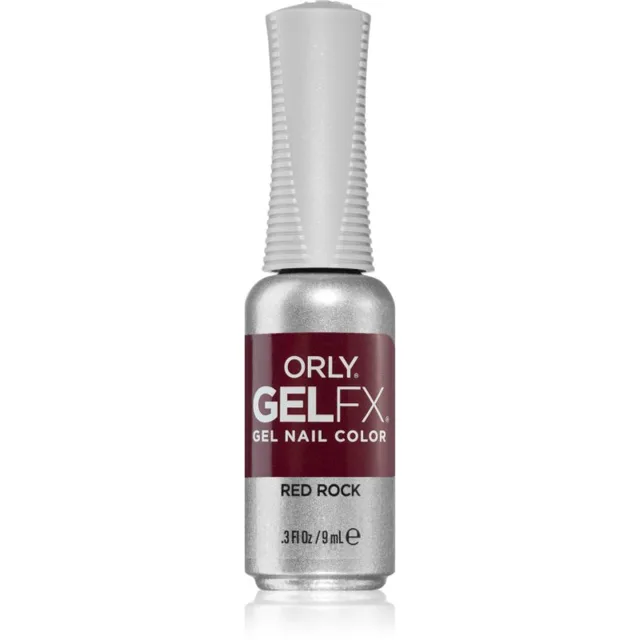 Orly Gelfx Gel gelový lak na nehty s použitím UV/LED lampy odstín Red Rock 9 ml