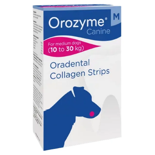 OROZYME Enzymatické žvýkací plátky pro psy M 141 g
