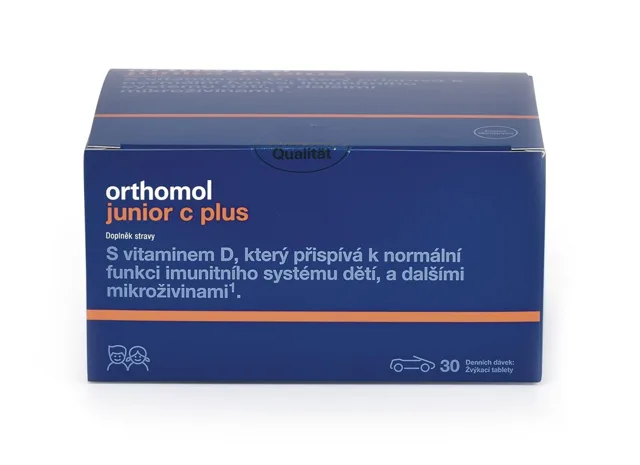 Orthomol Junior C plus mandarinka 30 denních dávek