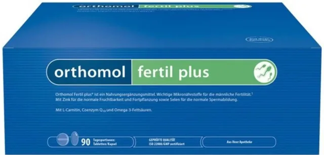 Ortomol Fertil plus 30 denních dávek
