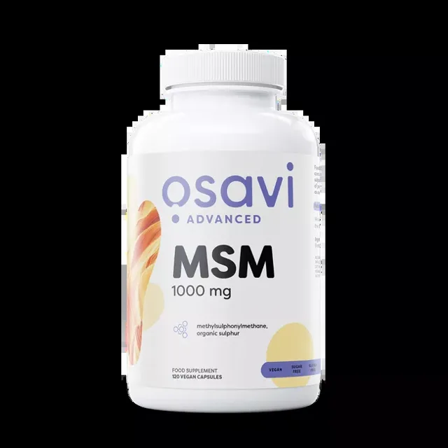Osavi MSM, 1000 mg, 120 rostlinných kapslí