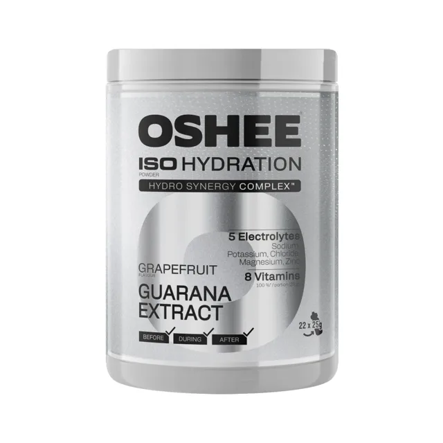 OSHEE ISO HYDRATION prášek 550 g Grapefruit+Guarana