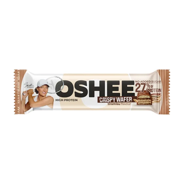 OSHEE Křupavá proteinová oplatka tiramisu 37 g
