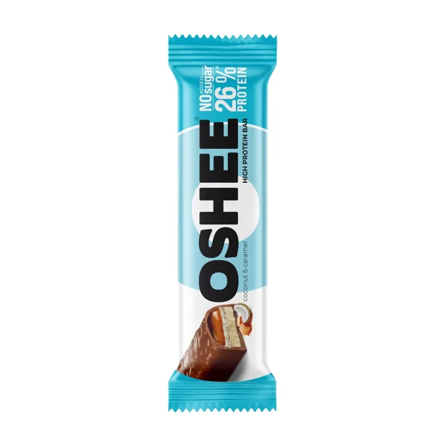 OSHEE Proteinová tyčinka Kokos & Karamel 48 g