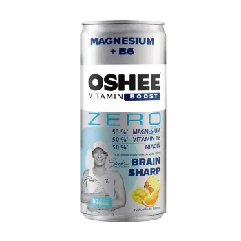 OSHEE Vitamin Boost Magnesium+B6 ZERO 250 ml tropické ovoce
