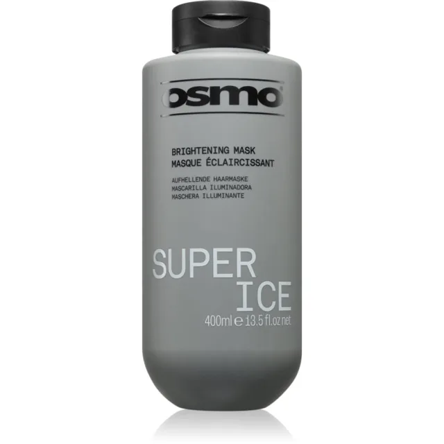 Osmo Super Ice Brightening Mask maska proti žlutým tónům pro blond a melírované vlasy 400 ml
