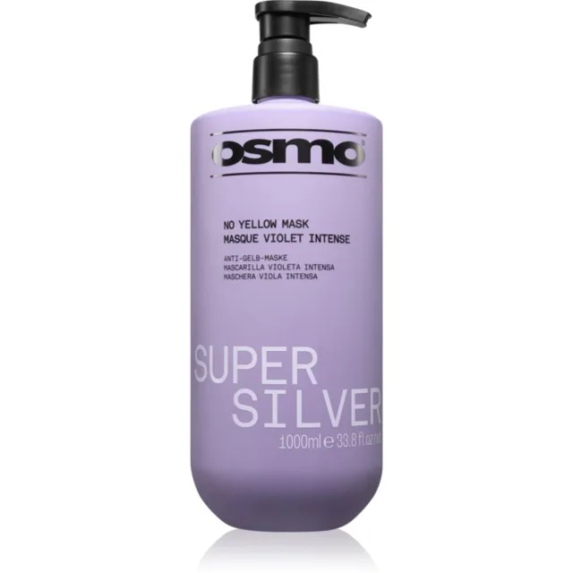 Osmo Super Silver No Yellow Mak intenzivní hydratační maska neutralizující žluté tóny 1000 ml